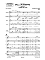 2 Choeurs - SAINT-SAËNS - Partition - Chœur